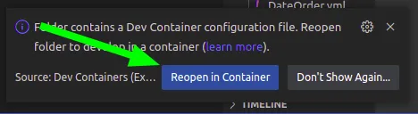 reopen in container